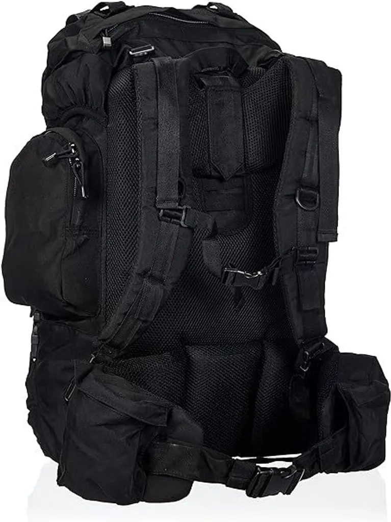 Sac à dos Mil-Tec Commando 55L Noir - Multifonction et Imperméable - 3