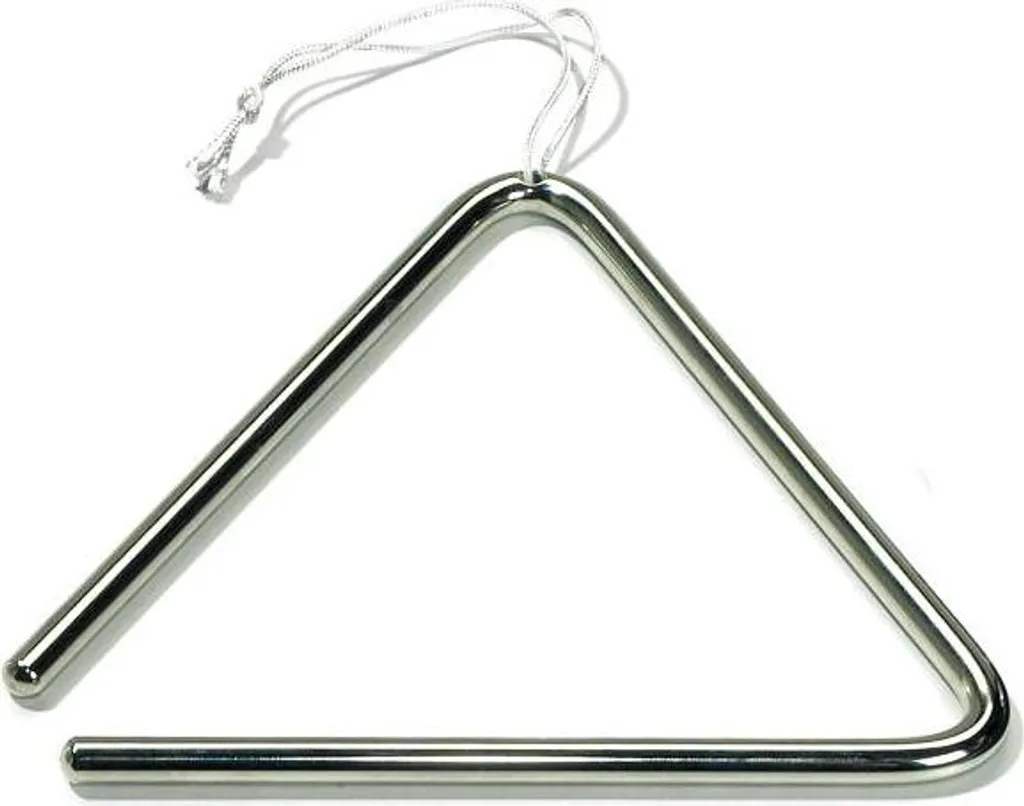 Triangle de percussion Sonor LTR 15 en acier pour cours de musique