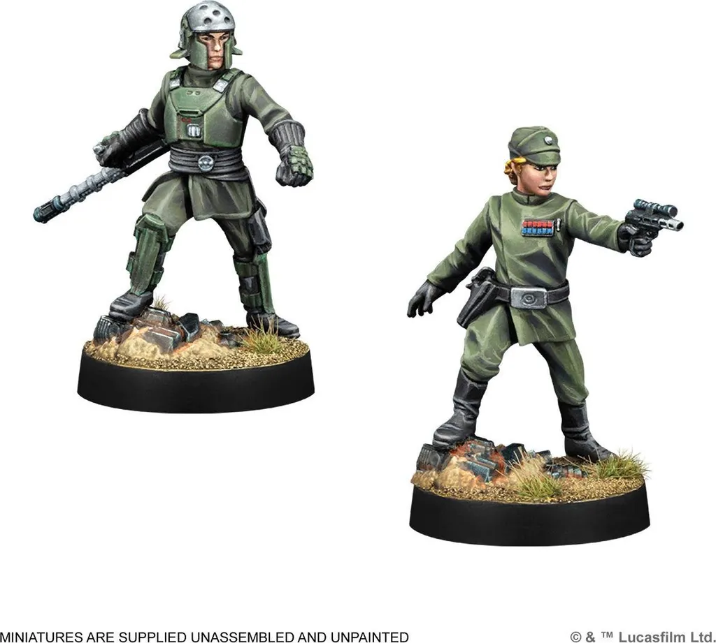 Figurine Star Wars Legion Extension Officier et Agent de Combat - 6