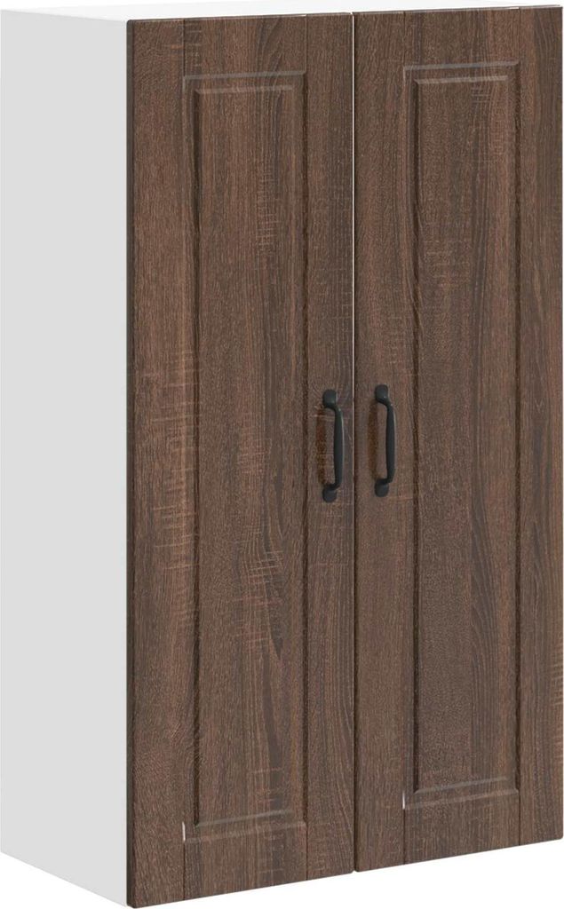 vidaXL Küchenschrank Braun Eichen-Optik 60 x 31 x 100 cm Holzwerkstoff