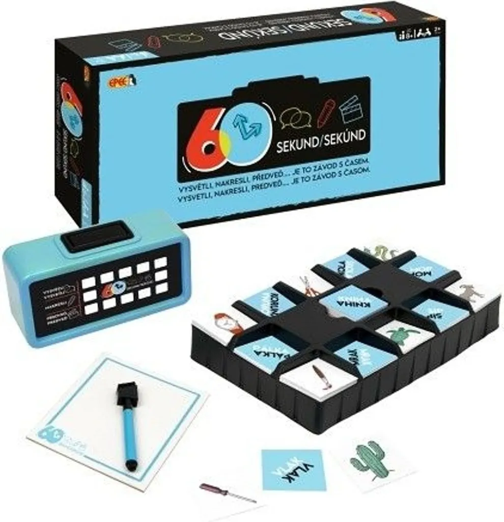 Jeu 60 secondes contre l'ennui - Retrouvez le plaisir des jeux en famille