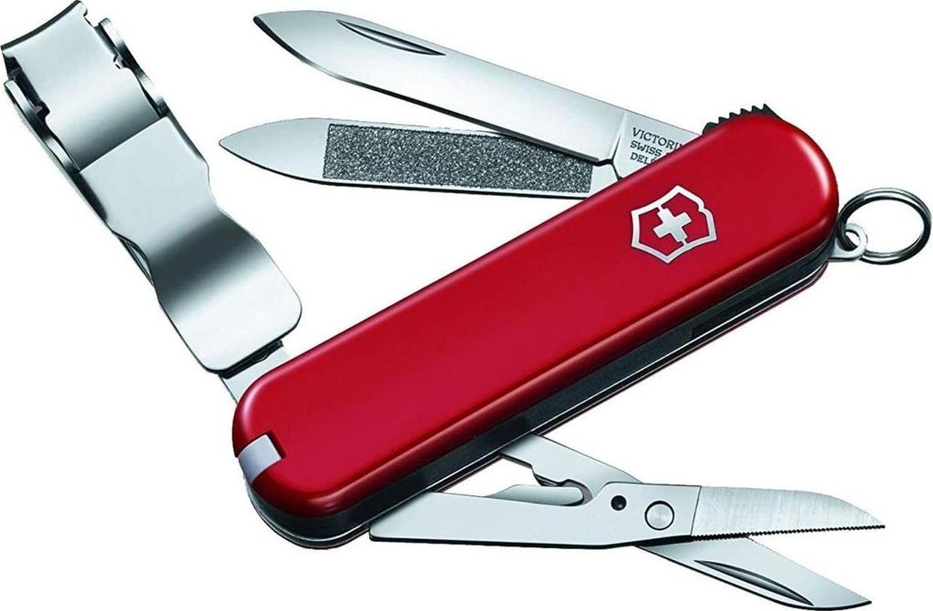 Nagelknipser 8 Funktionen Schere - rot