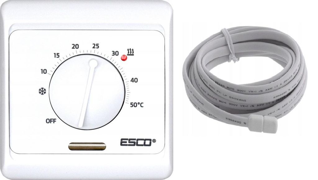 TC-210E Thermostat für elektrische Fußbodenheizung & Produktbild 