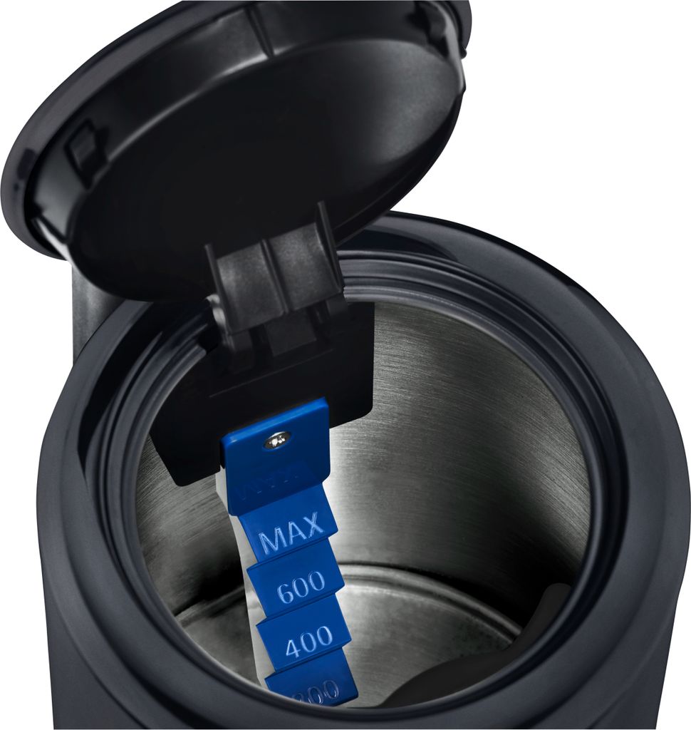 WMF KÜCHENminis Wasserkocher 0,8 Liter deep black, 04.1314.0071