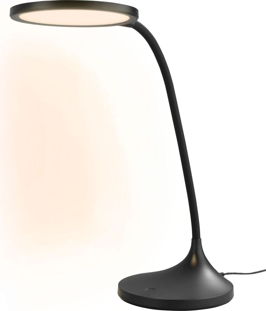 casa NOVA Schreibtischleuchte BRIGHT BHT 16x60x16 cm schwarz