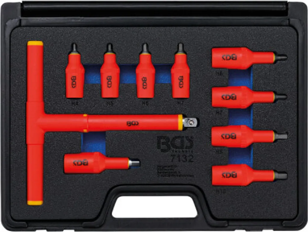 Douilles tournevis isolées 3/8" et 1/2" pour travaux sous tension