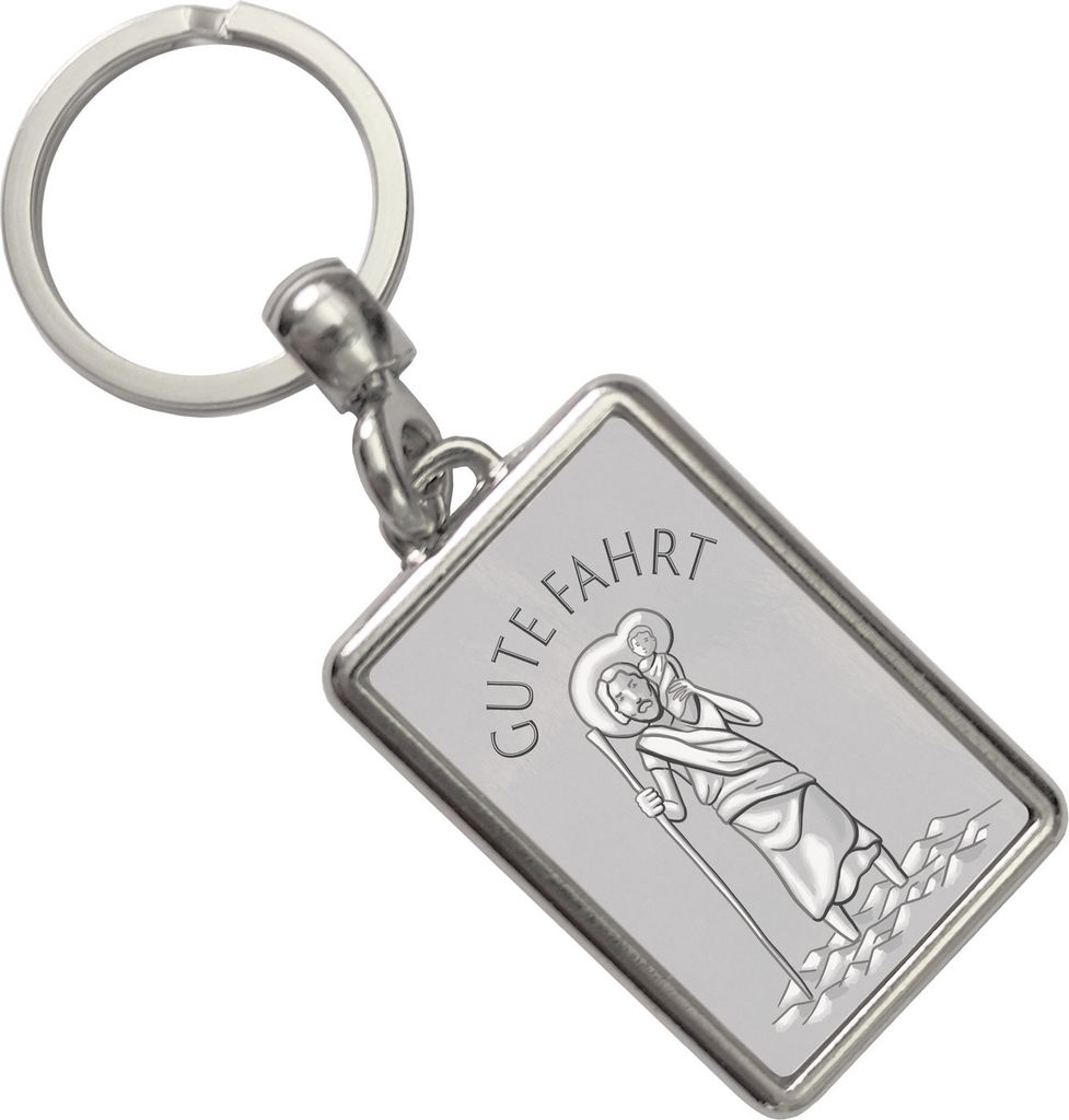 Heiliger Christophorus - Gute Fahrt silber Produktbild 
