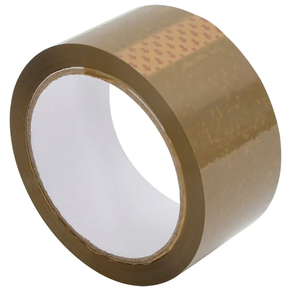 Ruban adhésif pour déménagement et cartons - 72 rouleaux brun 48mm x 66m
