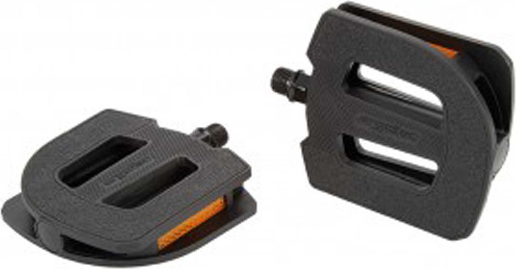 Ergotec Kunststoffpedal EP-S, schwarz, 9/16"