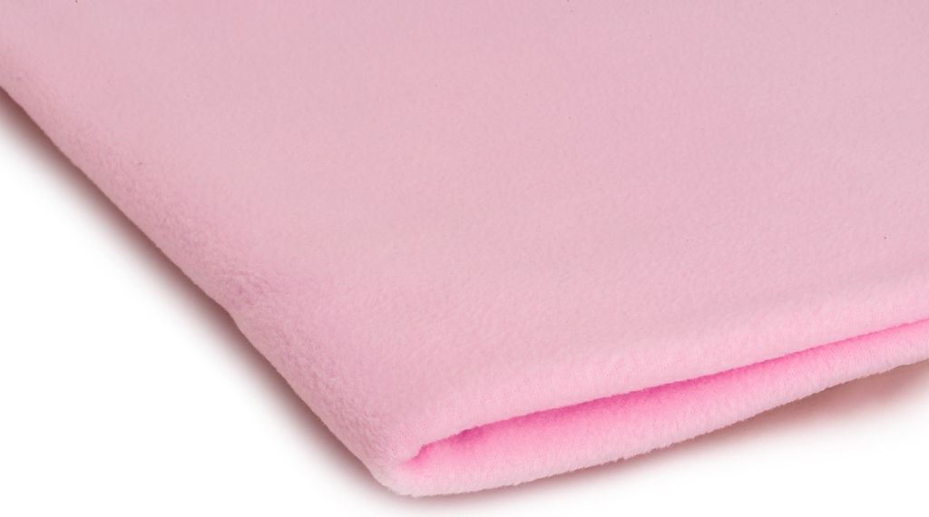 Polar Fleece tkanina 200 g/m2 světle růžová 50 x 155 cm Obrázek produktu 