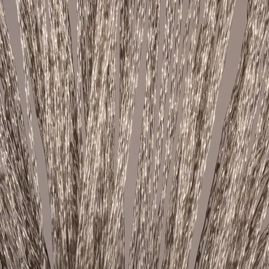 Rideau moustiquaire magnétique Zara gris 100x220cm pour porte-fenêtre