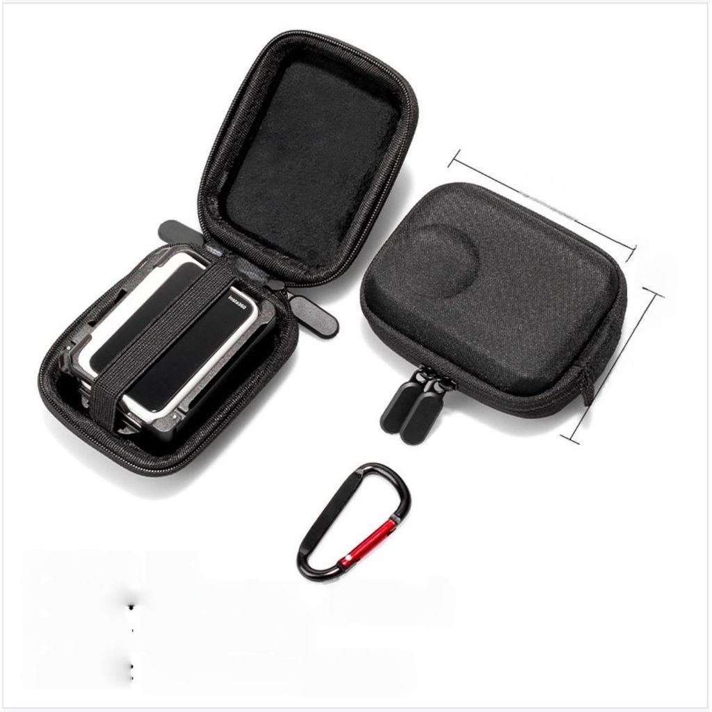 INF EVA und Canvas Mini Schutztasche 11cm x 4.8cm für Insta360 GO Ultra