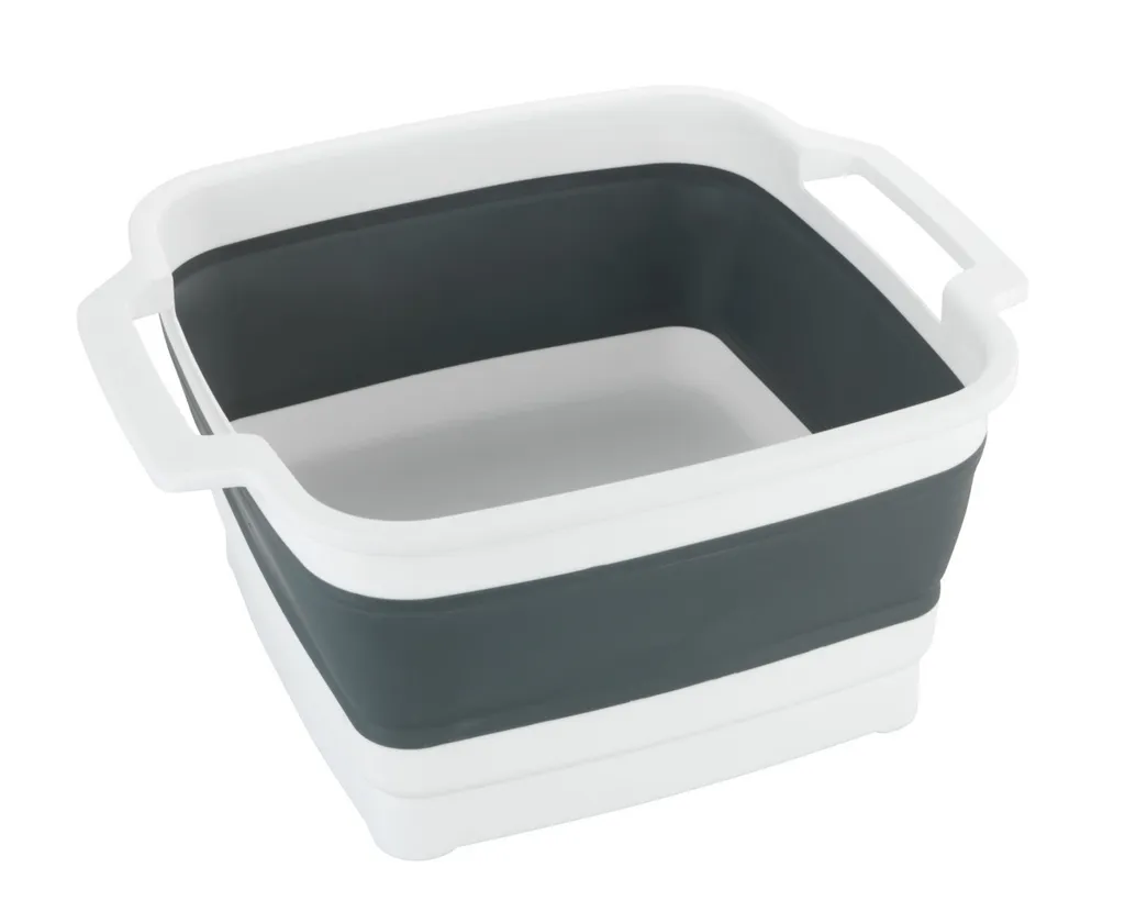 WENKO Bassin d'évier pliable 8L - Cuvette de lavage camping portable