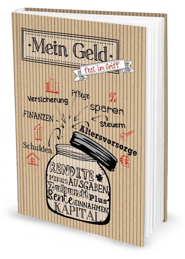 Haushaltsbuch Finanzbuch für Zuhause - Mein Geld fest im Griff - Übersicht Ausgaben Einnahmen DIN A5