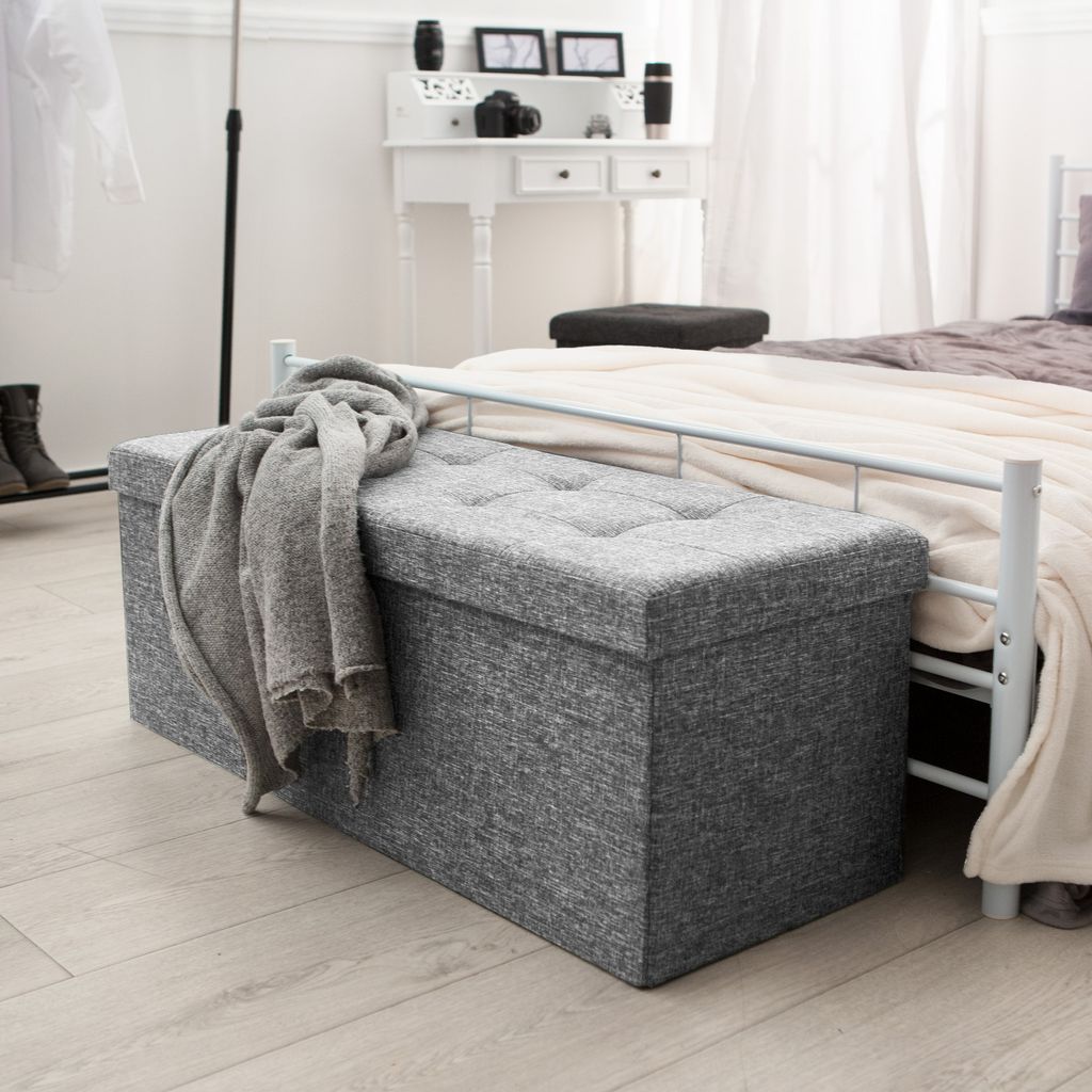 Sitzhocker mit Stauraum 110 x 38 x 38 cm Produktbild 8