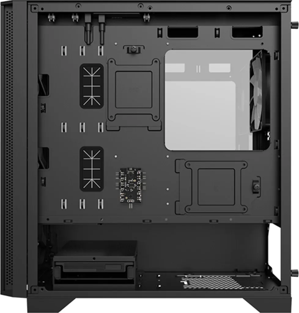 Boîtier PC Gaming MONTECH AIR 100 ARGB Noir Idéal pour Setup Compact
