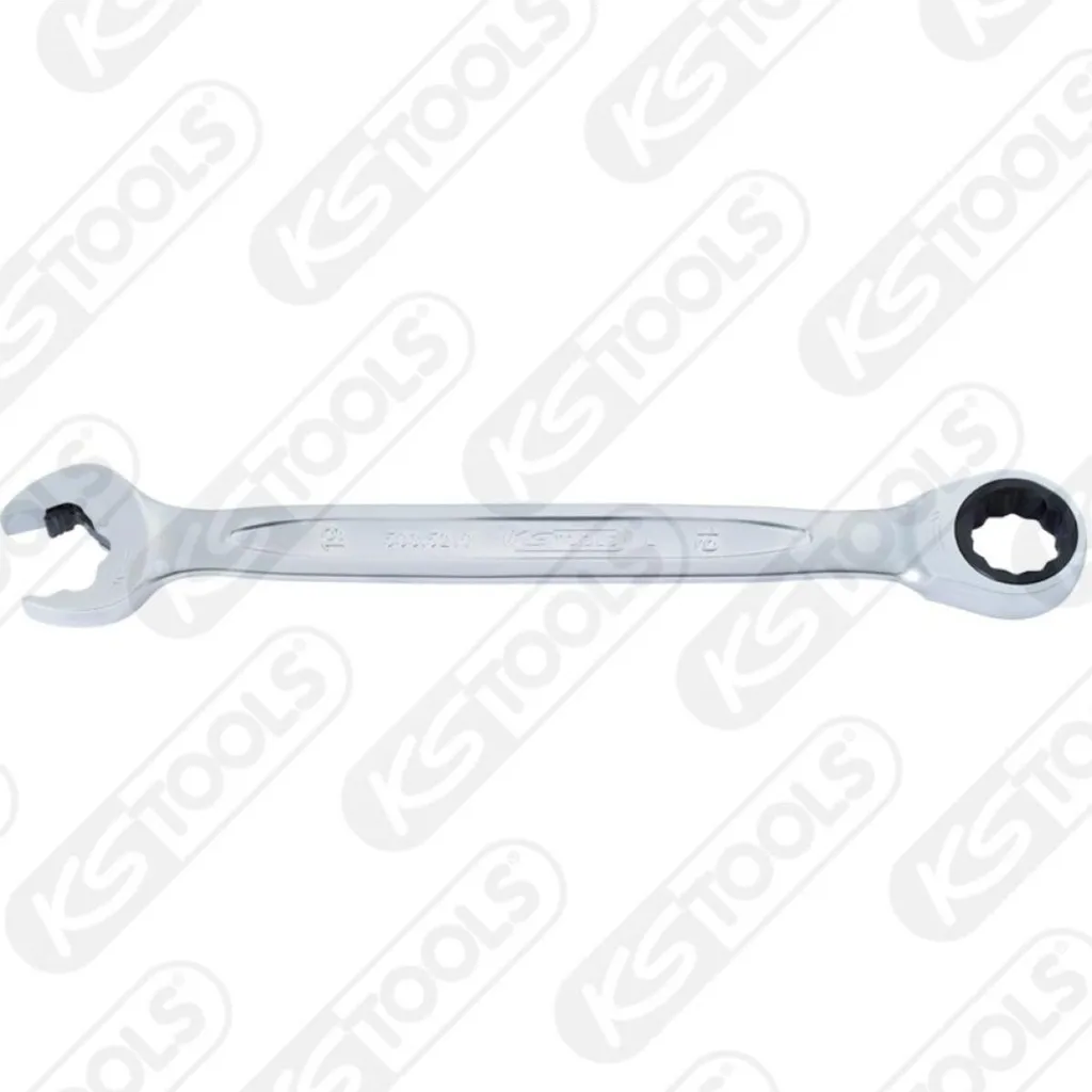 KS Tools DUO GEARplus Chiave combinata, funzione cricchetto 17 mm
