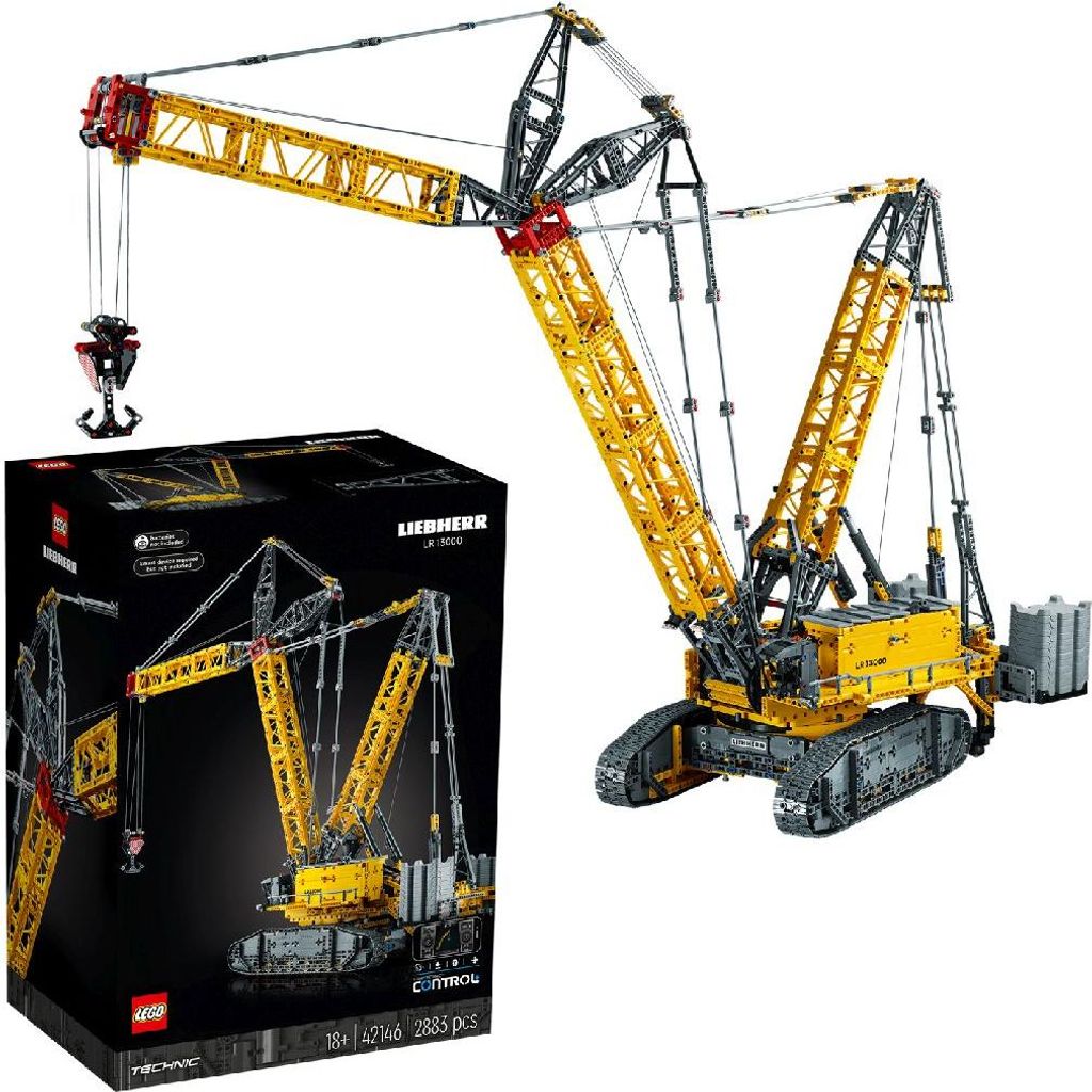 LEGO Technic 42146 - Żuraw gąsienicowy Liebherr LR 13000 Zdjęcie produktu 