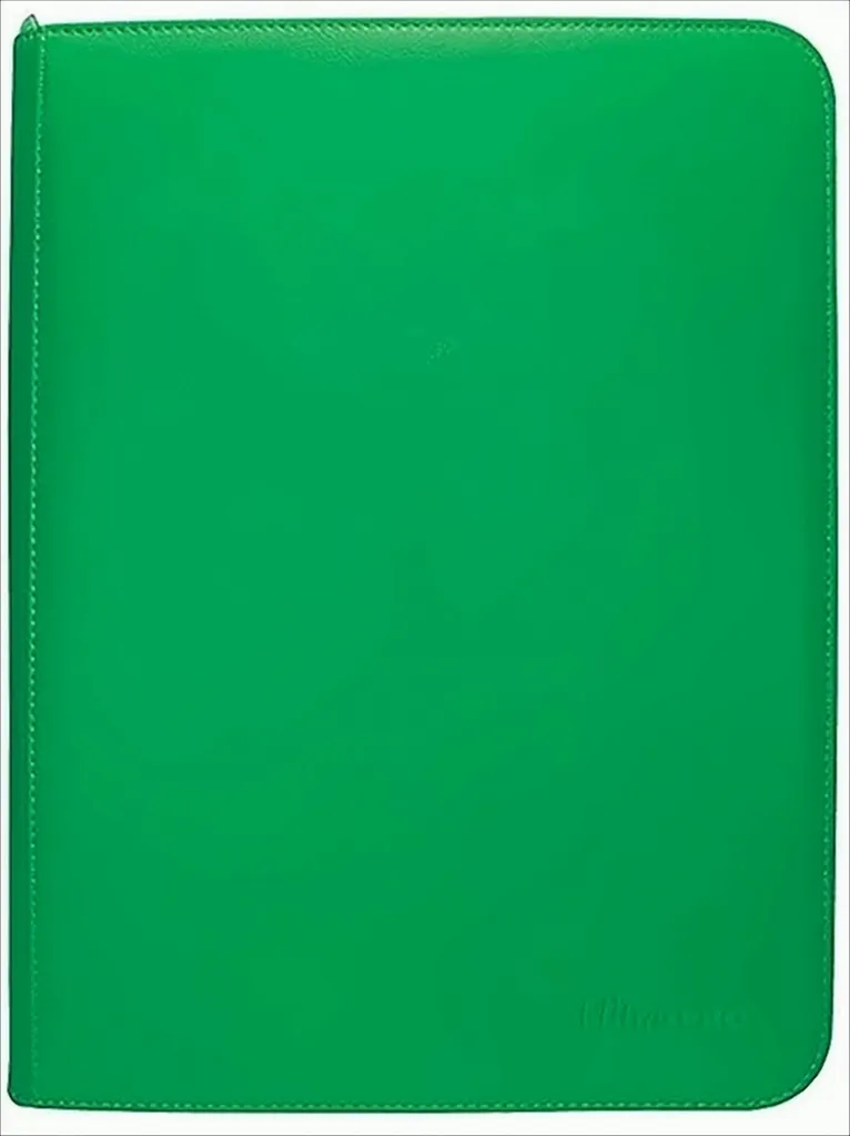 Cahier de Rangement Cartes TCG Vert - Idéal pour Tournois et Voyages
