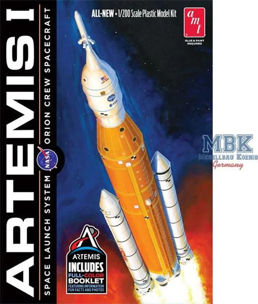 Maquette Artemis-1 AMT1423 1:200 Réplique NASA Haute Fidélité Montage Facile