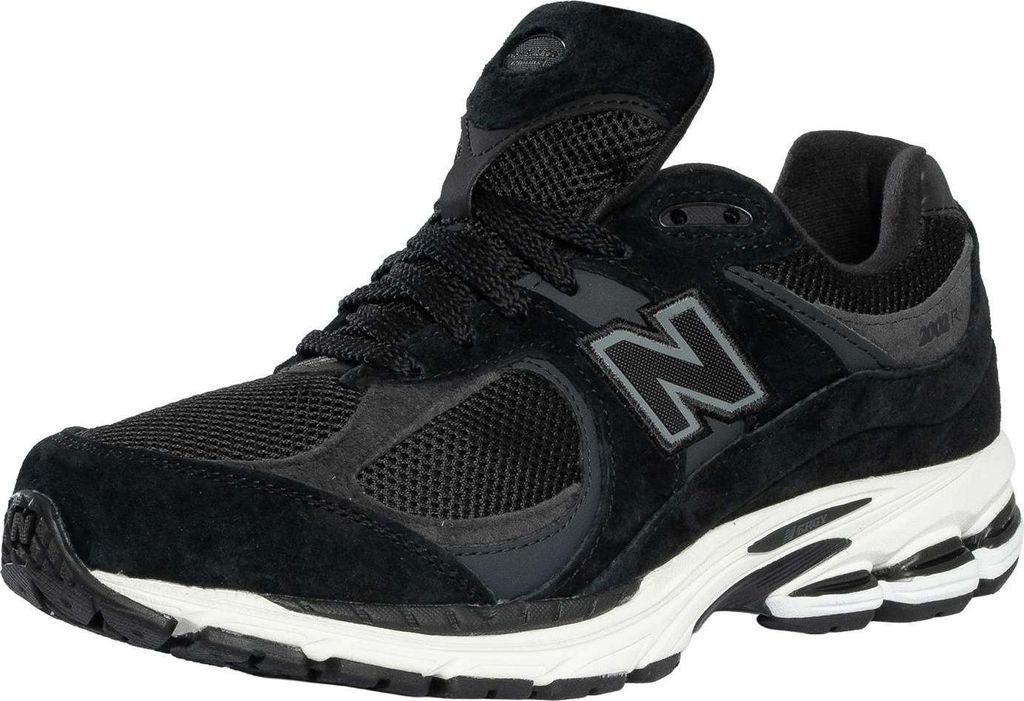 New Balance 2002R Wildleder-Sneaker, Schwarz 44.5 EU Produktbild 