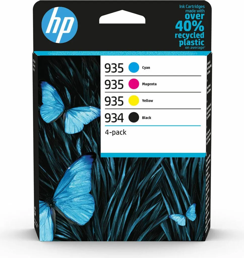 Pack HP 953XL 6ZC72AE Cartouches d'Encre Originales Noir et Couleur