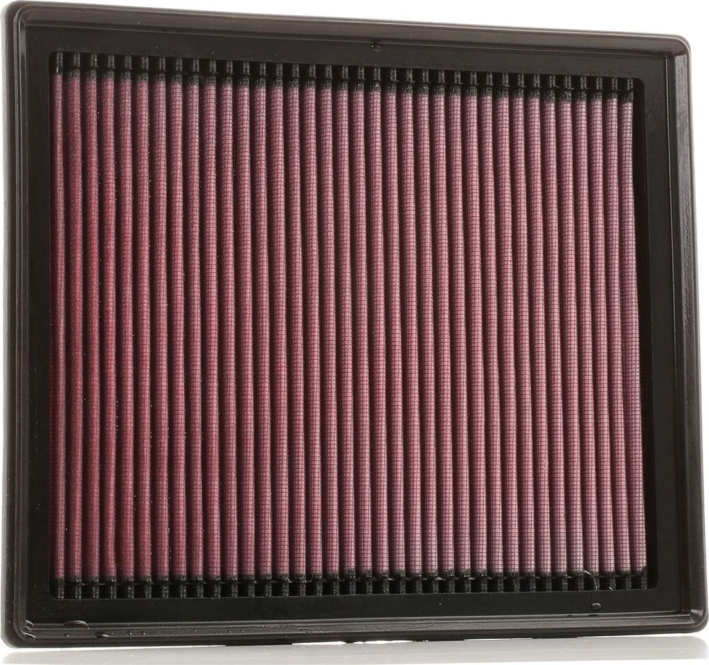 K&N 33-3035 Hochleistungsluftfilter für VW Polo Schrägheck (6R1, 6C1) Langzeitfilter Quadratisch