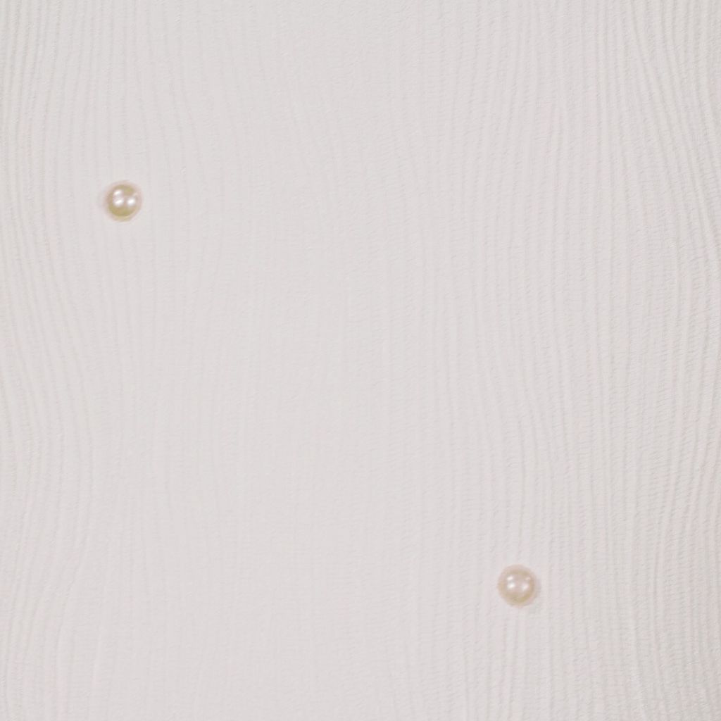 Luigi Colani Visions Vliestapete Marburg Tapete 53373 Uni creme mit Perlen