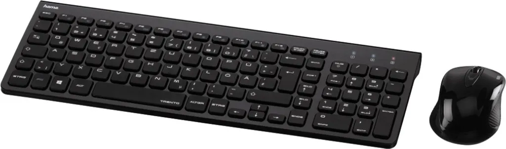Clavier et souris sans fil pour le télétravail Hama Trento