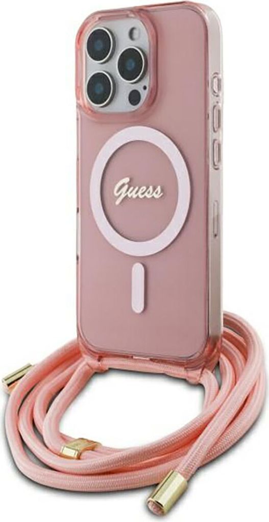 Guess Guhmp16Lhctsgnsp Iphone 16 Pro 6.3 Różowy/Rosa Immagine del prodotto 