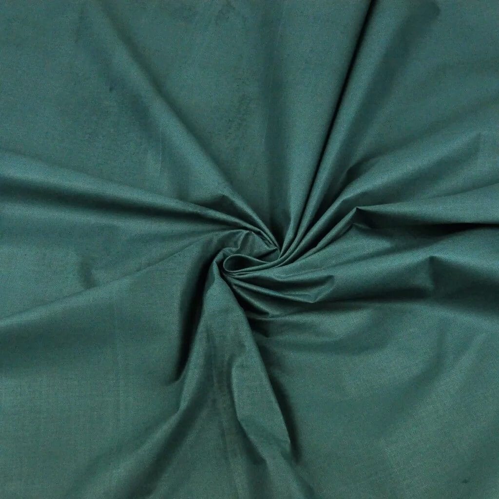 Baumwolle 100% einfarbig flaschengrün 220cm - 71 Produktbild 