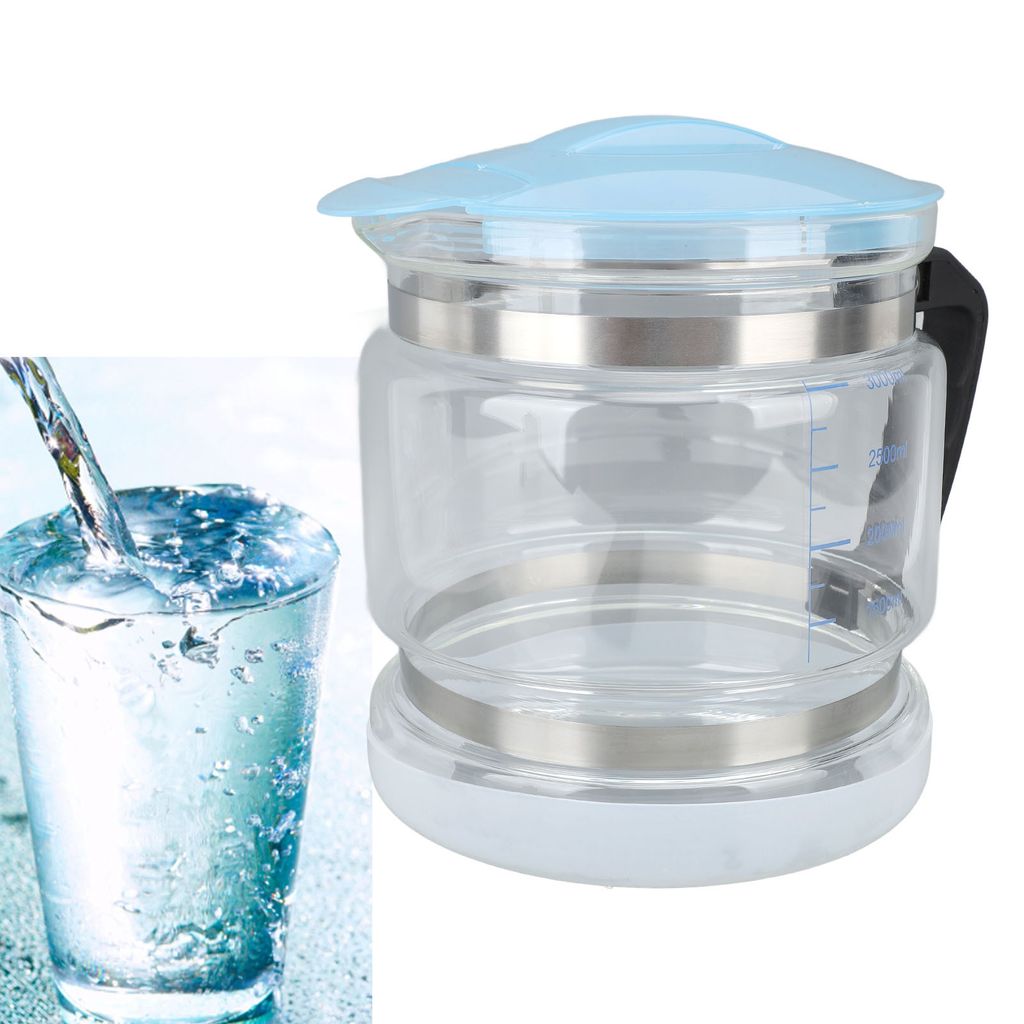 Destillierwasserbehälter, 4 l, Mehrzweck-Sammelflasche aus Glas für Beauty-Destilliergeräte auf der Arbeitsplatte