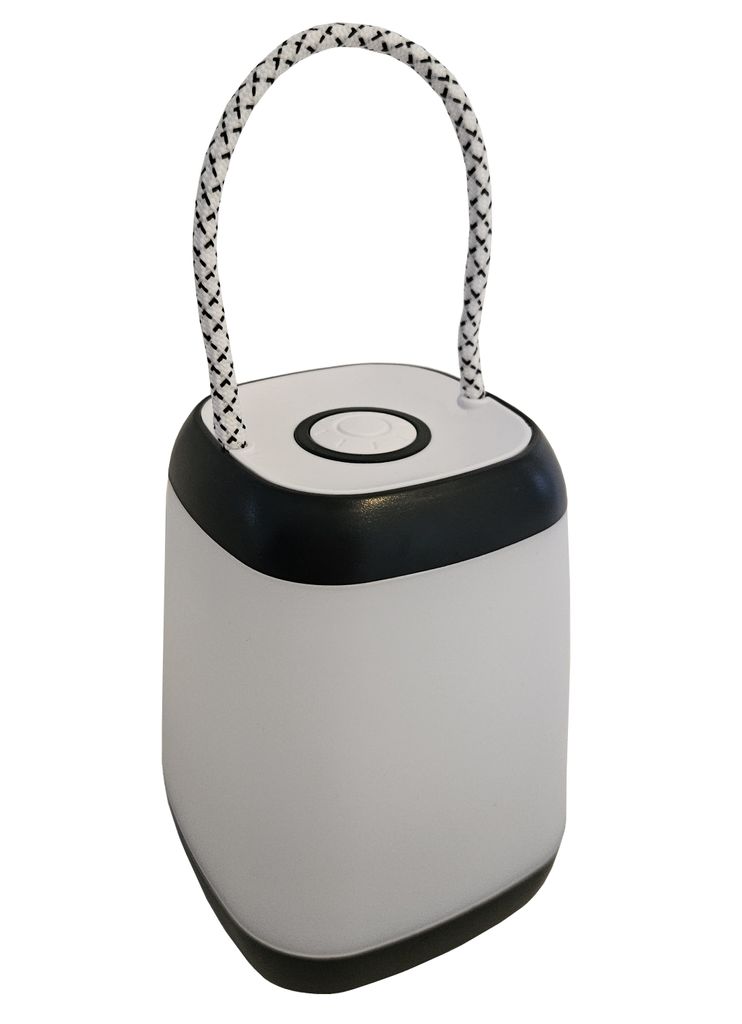 Lampe Leuchte kleine Tischleuchte LED Camping dimmbar tragbar batteriebetrieben schwarz