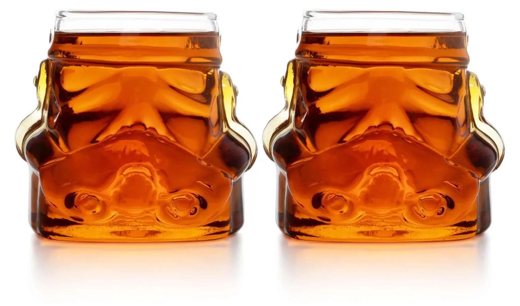 Sklenice na whisky Star Wars 3D – Stormtrooper, 2 kusy – Obrázok produktu 