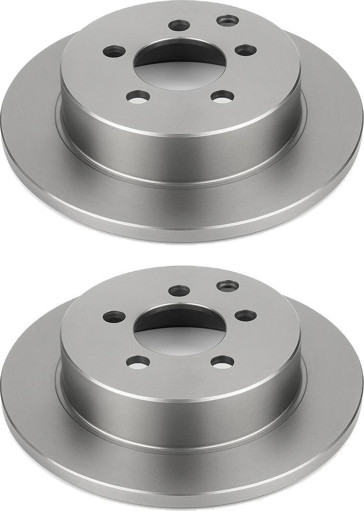 2 Bremsscheiben Hinterachse voll Ø 55 mm 10 mm VALEO für u.a. TOYOTA AVENSIS