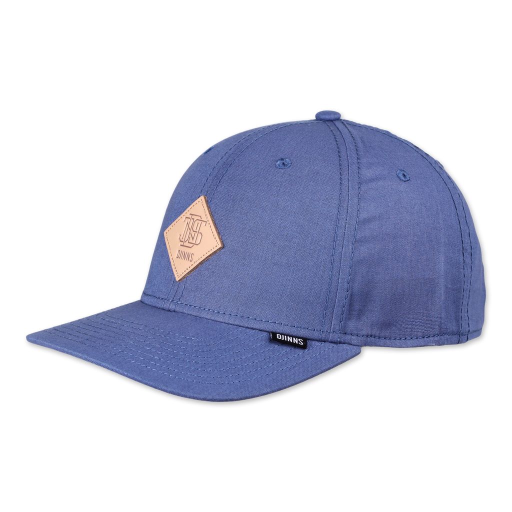 Djinns 6 Panel Cap TrueFit Linen navy
