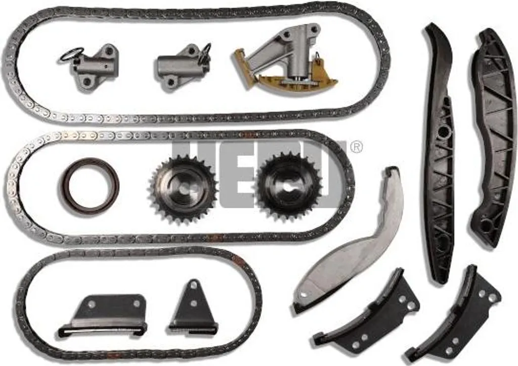 Kit chaîne distribution pour réparation moteur Kia Sorento et H-1 2.5