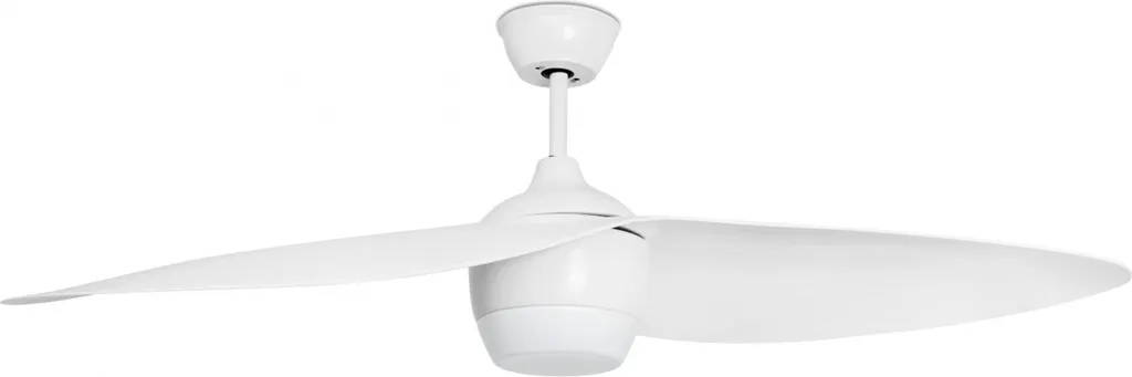 Ventilateur de plafond Alaska Blanc 132 cm avec LED et télécommande