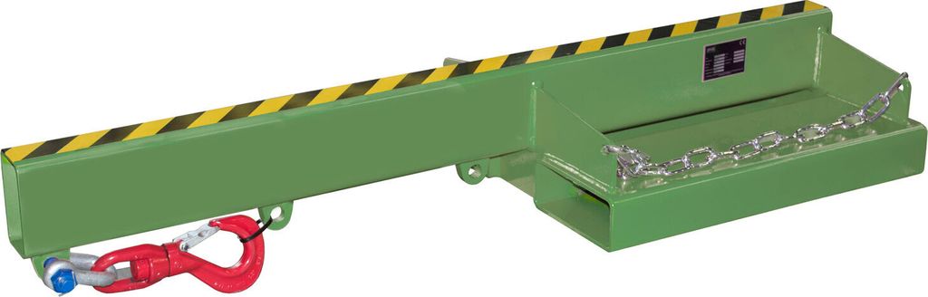 Bauer Lastarm LA 1600-5,0, lackiert, Resedagrün
