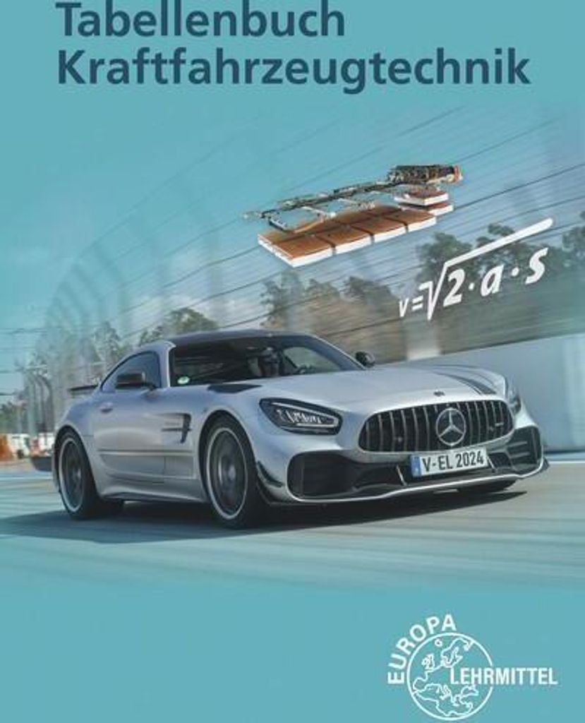 Tabellenbuch Kraftfahrzeugtechnik ohne Formelsammlung Immagine del prodotto 
