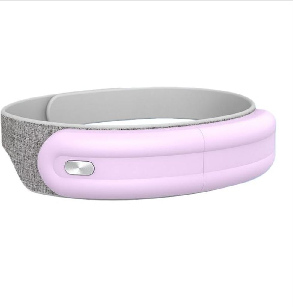 INF Augenmassagegerät mit Luftdruck, Wärme, Vibration und Bluetooth Musik Violett