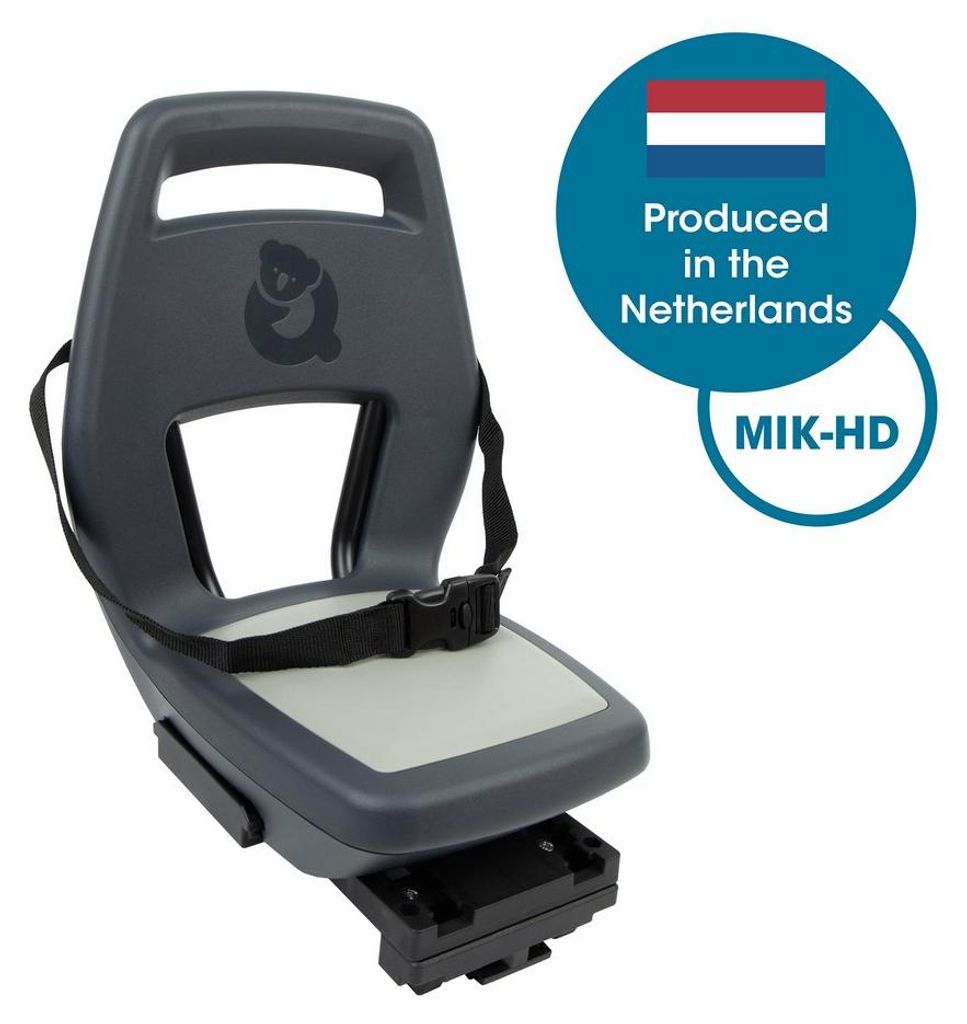 Qibbel bagażnik na tylne siedzenie Junior 6+ mik-hd szary Zdjęcie produktu 