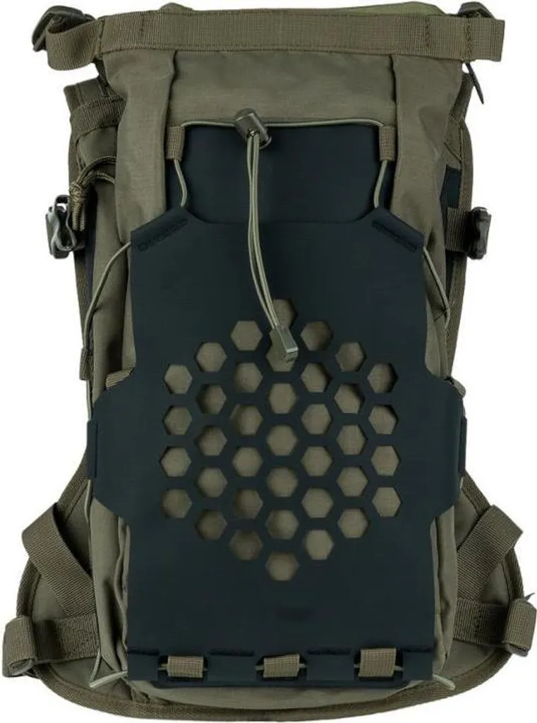 Sac à dos d'hydratation pour marche commando et trekking 2L Vert Olive - 4