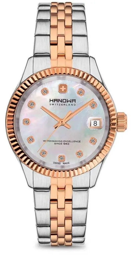 Montre Quartz Hanowa Sense HAWLH0002661 Verre Minéral et Acier Inoxydable