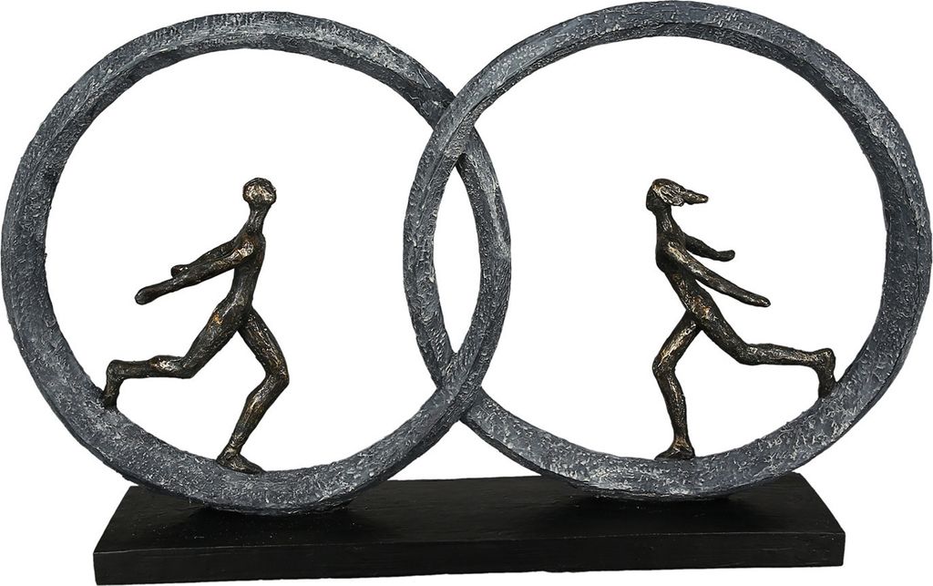 Casablanca by Gilde Dekofigur Skulptur So in Love H. 29 cm,89363
