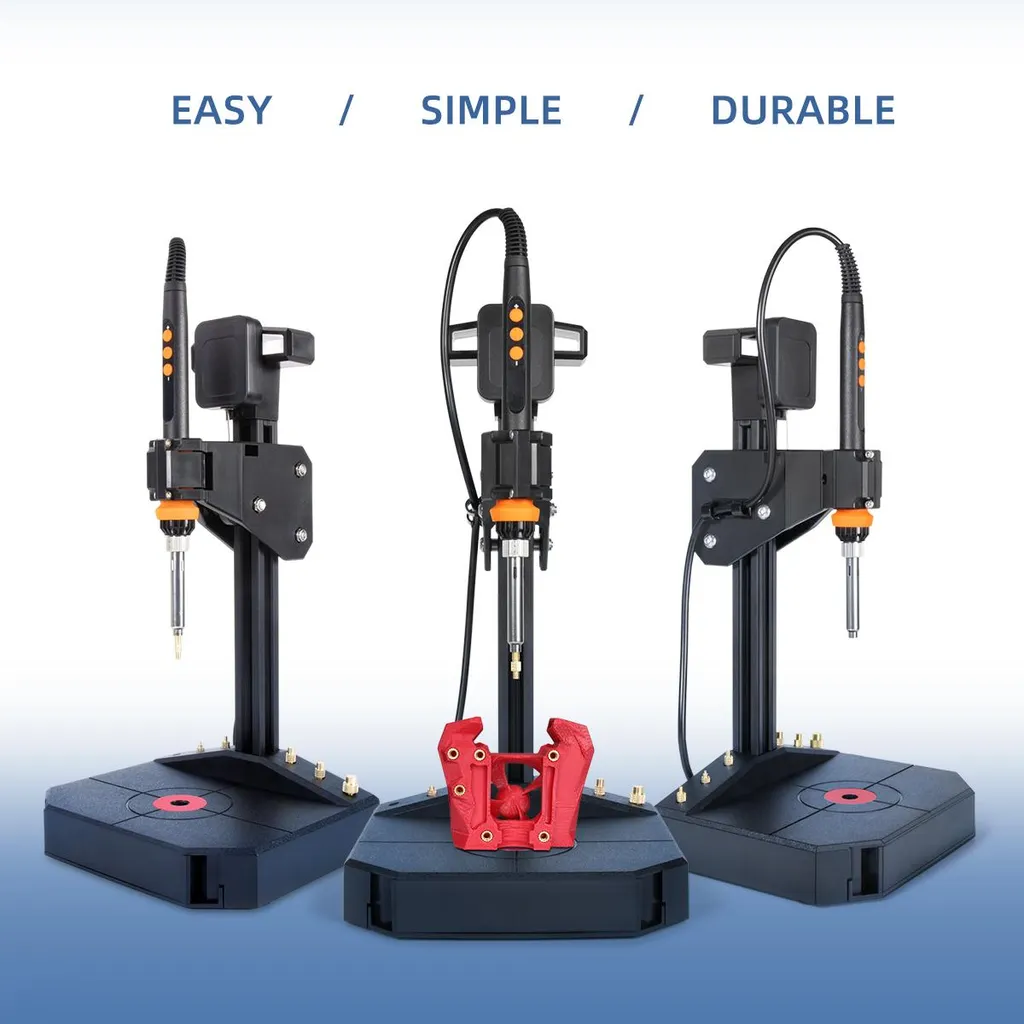 Presse verticale à insertion Thermoset Mintion avec fer à souder 90W