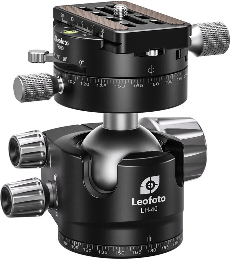 Tête de Trépied Stable LH-40PR Leofoto pour Architecture et Panoramiques