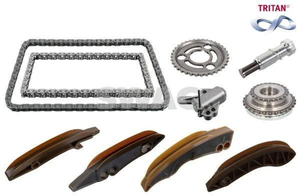 Éliminez les bruits moteur : Kit chaîne de distribution SWAG pour BMW X6