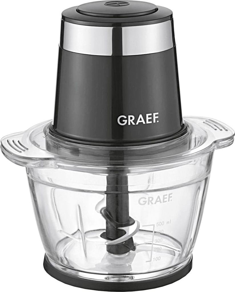 GRAEF CH502 Broyeur Récipient en verre 1l 500 W noir Image du produit 