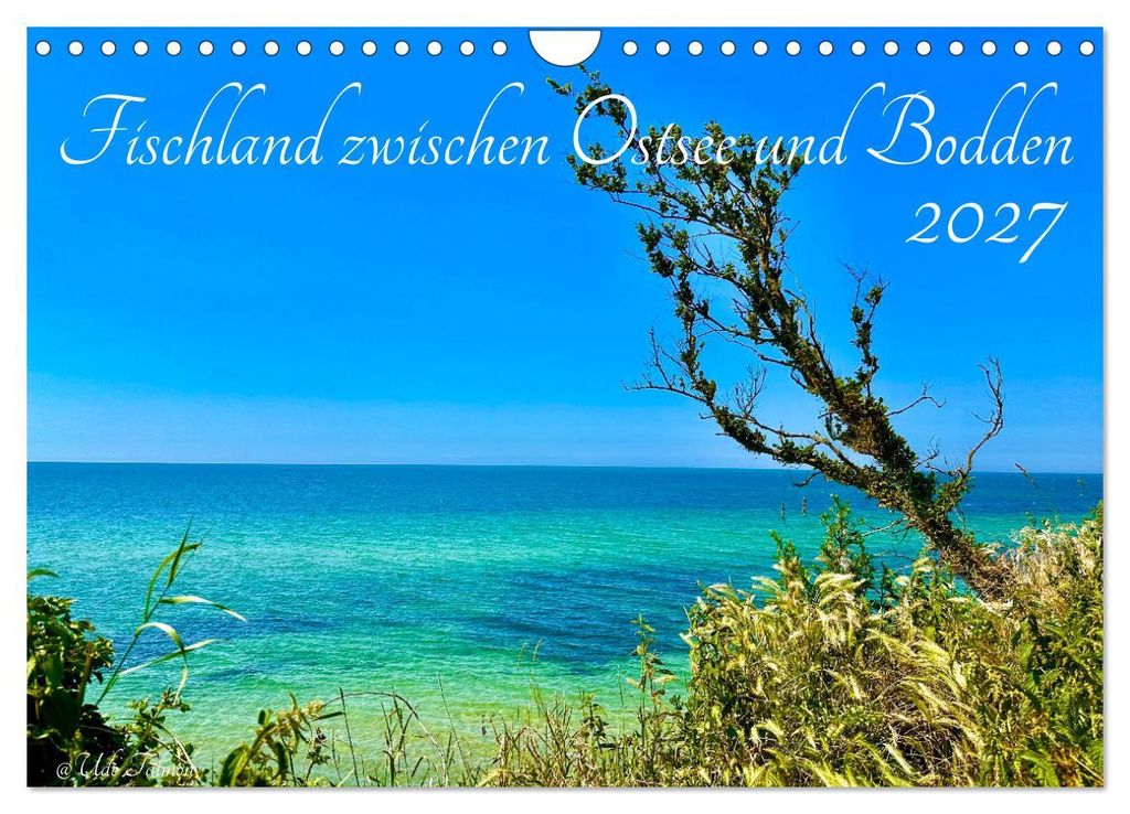 Fischland zwischen Ostsee und Bodden (Wandkalender 2027 DIN A4 quer), CALVENDO Monatskalender
